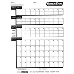Quickcar Racing Products Time Organizer Sheets 50 Lap- 51-230. Fixed Price $11.79.