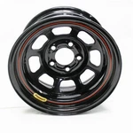 Basset 57R52 15X7 Dot D-hole On Black Wheel. Fixed Price $94.99.