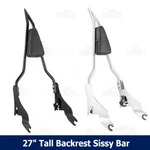 27" Tall Backrest Sissy Bar For Harley Road Glide Street Touring King 09-25. Fixed Price $74.99.