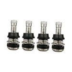 4PCS TR416 Metal Valve Stems, High-pressure Car Tire Brass Rubber. Fixed Price $14.99.