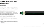 Gates Barricade Fuel Injection (mpi) Hose 3/8 Inch Id, Sold Foot Increments. Fixed Price $16.99.