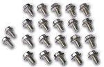 Moroso 38560 Engine Oil Pan Bolt Set Hex Head Plated Steel For Bbc, Pontiac V8. Fixed Price $22.99.