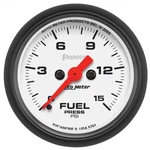 Auto Meter 5761 Gauge Fuel Pressure 2 1/16" 15PSI Digital Stepper Motor Phantom. Fixed Price $311.54.