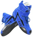 Rjs Racing Hi Top Auto Boots Sfi 3.3/5 Blue Mens Size 13. Fixed Price $103.99.
