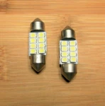 Bbt Super Bright 31MM 12 Volt 8 White Led Festoon Light Bulbs. Fixed Price $11.95.
