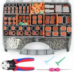 Newdeli 636PCS Deutsch Kit 4 8 12 Pin Dt Connectors With. Fixed Price $283.48.