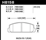 Hawk Blue 9012 Disc Brake Pad P/n HB158E.515. Fixed Price $171.89.