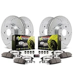Powerstop K676226 Street Warrior Brake Kit. Fixed Price $556.60.