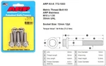 Arp Stainless Steel 12PT M10 X 1.50 30UHL Pack 772-1003. Fixed Price $35.24.