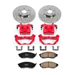 Power Stop KC112B 1-CLICK Brake Kit W/ Calipers For Front Infiniti EX35. Fixed Price $545.83.