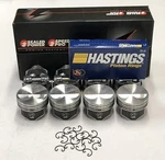 Speed Pro Hypereutectic Flat Top 2VR Pistons SET/8+CAST Ring Chevy 350 9.7:1 030. Fixed Price $254.78.