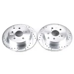 Powerstop JBR1370XPR Disc Brake Rotor Set For 06-18 Lexus Toyota HS250H RAV4. Fixed Price $148.37.