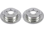 Powerstop For 93-98 Jeep Grand Cherokee Rear Evolution Drilled & Slotted Rotors. Fixed Price $155.17.