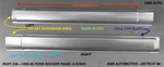 1955,1956 Ford Dr Rocker Panel, #239 Pair, Ems Auto, Made In Usa. Fixed Price $288.00.