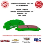 Ebc Greenstuff 6000 Brake Pad Set Front For 08 -16 Chevy / Gmc #DP61830. Fixed Price $148.36.