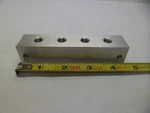 Aluminum Manifold Block 1" X 4-1/2" 1/8" Npt Ports Nos Free Ship Usa. Fixed Price $25.99.