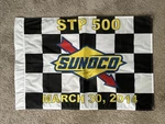 Kurt Busch Signed #41 Stewart Haas 2014 Stp 500 Martinville Victory Lane Flag. Fixed Price $299.99.