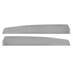 Scott Drake C7ZZ-65237A223N 1967 Deluxe Door Panel Inserts Brushed Aluminum. Fixed Price $199.95.
