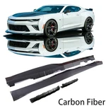 For 2016-2023 Chevy Camaro Lt Ss Rs Carbon Fiber ZL1 Style Side Skirt Extensions. Fixed Price $149.99.