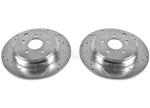 Powerstop For 07-13 Acura Mdx Rear Evolution Drilled & Slotted Rotors Pair. Fixed Price $205.37.