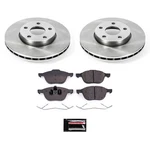 Power Stop KOE5976 1-CLICK Daily Driver Brake Kits Front Replacement Rotors Z. Fixed Price $140.95.