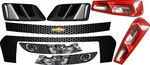 MD3 Camaro Headlight Decal Kit Late Mode Stock Super Street Nose Bumper Graphics. Fixed Price $49.99.