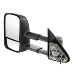 Sherman 901-332L Driver Side Mirror Heated Manual Folding Textured Black. Fixed Price $117.69.
