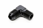 482208-BL Fragola -8 An Male To 3/8" Npt Threads 90 Degree Adapter Fitting Black. Fixed Price $17.16.