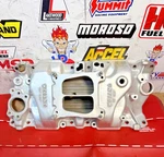 Chevy Sbc Weiand Stealth Intake #8000 C.a.r.b. E.o. D-256 #8016 #wcvsq #2P 180. Fixed Price $197.99.