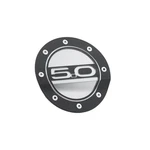 Drake Muscle Cars FR3Z-6640526-5B Fuel Door Comp Series Black/silver 5.0 Logo. Fixed Price $72.35.