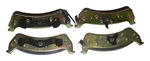 Crown Automotive 4883717AA Disc Brake Pad Set Fits 94-98 Grand Cherokee (zj). Fixed Price $46.35.