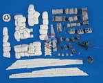 Verlinden 1/48 Usmc Marine Sherman Tank Armor, Stowage & Accessories Wwii 2242. Fixed Price $29.96.