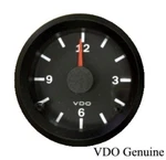 Vdo Gauge Clock, Genuine Cockpit 370-155, 2-1/16"/52MM, 12/24V Dual System. Fixed Price $55.00.