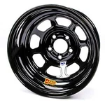 Aero Race Wheels 15X8 2IN 5.00 Black Lr 52-185020L. Fixed Price $126.30.
