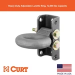 Adjustable Lunette Ring (12,000 Lbs., 3" Eye, 7-1/2" Channel Height). Fixed Price $111.99.