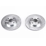 JBR1110XPR Powerstop Brake Discs 2-WHEEL Set Front For Scion Xa Xb 2004-2006. Fixed Price $142.49.