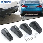 Carbon Fiber Rear Bumper Diffuser Shark Fin Spoiler Lip Wing Splitter Abs 4X. Fixed Price $15.77.