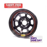 Bassett BAS58DC4I Powder Coated Black Steel Inch Wheel Rim 5X4.75 15X8. Fixed Price $148.59.