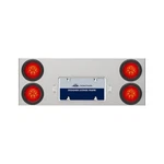 United Pacific 35008 Tail Light Panel 33 3/4", With Grommet, Polished, Stainless. Fixed Price $222.40.