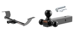 Curt Trailer Hitch 2IN Receiver Class W/ Multi-ball Mount Tow Package 13236. Fixed Price $316.99.