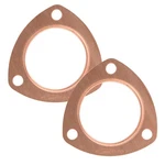 Mr Gasket Header Collector 7176C; Copper Seal 3-BOLT 2.5 In., Pair. Fixed Price $21.12.