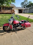 Backrest Sissy Bar 4 Harley Touring Road King Electra Street Glide 97-08 22 Tall. Fixed Price $89.00.