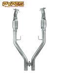 2005-2010 Mustang Gt Pypes HFM55E H-pipe W/ High Flow Cats Catalytic Converters. Fixed Price $931.66.