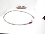 53" Aeroquip Stainless Steel Braided Hose -08 An Fittings Imca Dragrace Xrp. Fixed Price $30.00.