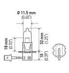 Hella H3 35W Bulbs. Fixed Price $20.89.