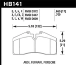 Hawk DTC-70 Disc Brake Pad P/n HB141U.650. Fixed Price $369.89.