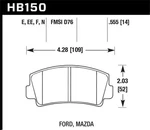 Hawk Performance HB150E.555 Disc Brake Pad Set. Fixed Price $202.49.