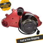 Meziere WP319R Red Anodized Lsx High Flow Electric Pump, 55 Gpm With Idler. Fixed Price $1139.79.