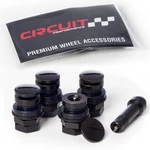 Circuit Performance Black Bolt-in Flush Mount Valve Stems (set Of 4). Fixed Price $23.42.