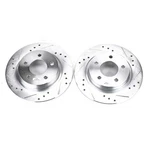 JBR1116XPR Powerstop 2-WHEEL Set Brake Discs Rear For Mazda 2004-2013. Fixed Price $130.86.